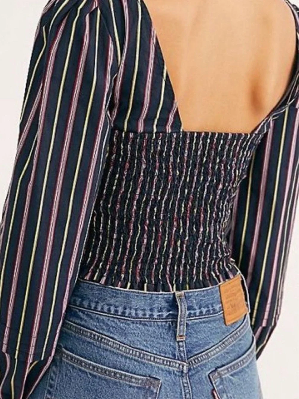 Free People sweetheart neckline